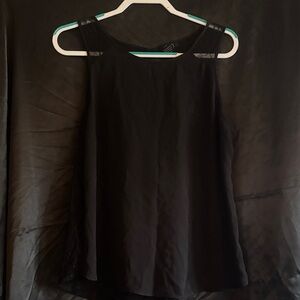 Elegant Black Sleeveless Top